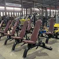Équipement de fitness pour salle de sport commerciale, banc de musculation en gros pour l'entraînement, banc à haltères réglable pour la musculation