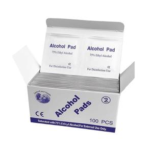 Yetişkinler HCDIM 100 adet alkol hazırlık pedleri ev ıslak mendiller temizlik - Product Image 4