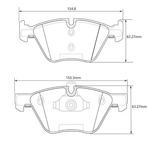 Pastiglie freno per <span class=keywords><strong>BMW</strong></span> 3 Touring <span class=keywords><strong>BMW</strong></span> 5 Touring <span class=keywords><strong>BMW</strong></span> 3 convertibile (E93) coupé (E92) Z4 (E89) <span class=keywords><strong>X1</strong></span> (E84) (E90) 3 (E46) - Product Image 5