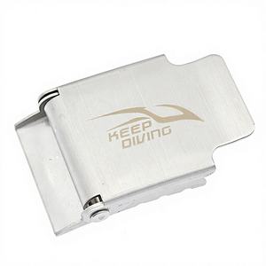 Hebilla de Cinturón de Lastre de Acero Inoxidable Cepillado KEEP DIVING, Accesorios para Suministros de Buceo YDK 512 - Product Image 1