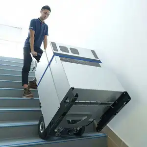 Contenitore motorizzato Mover Dolly Electric Truck Climbing Machine Carrinho De Transporte Elctrico Stair Elevator Climber 300 Kg