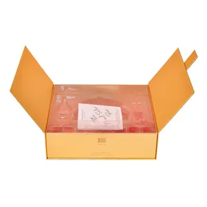 사용자 정의 미니 카일리 스킨 아이 크림 선물 종이 상자 마그네틱 플립 사용자 정의 로고 럭셔리 카일리 스킨 케어 포장 상자