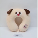 Cuscino morbido peluche a forma di U del cane dei cartoni animati cuscino decorativo pieno d'aria regalo carino per i bambini - Product Image 1
