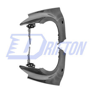 กันชนหน้าคาร์บอนไฟเบอร์ Drifton 370Z แบบ OEM ลายทอ 3K/6K/12K สำหรับ Nissan 370Z Z34 ปี 2008-2019 - Product Image 3