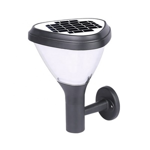 Lámpara de pared impermeable de aluminio IP65 para Villa pasillo exterior jardín decorativo patio Solar luz de pared al aire libre - Product Image 1