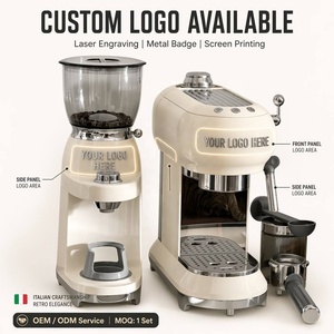 Oferta Especial: Equipo <span class=keywords><strong>de</strong></span> Barista Profesional Estilo Italiano Clásico con <span class=keywords><strong>Molinillo</strong></span> <span class=keywords><strong>de</strong></span> Granos Eléctrico - Product Image 6