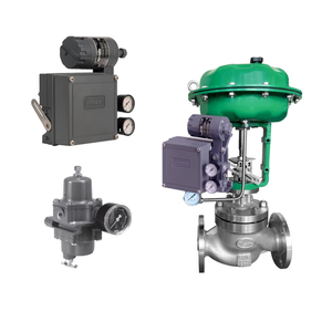 ตัวควบคุมตำแหน่งวาล์วไฟฟ้า-นิวเมติก Fisher 3582i สำหรับบอลวาล์ว พร้อมตัวกรองอากาศและตัวควบคุมแรงดัน มีสินค้าในสต็อก - Product Image 2