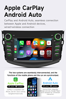 BQCC Radio mobil 7 "Android, Octa Quad Core DSP WIFI 4G GPS RDS pemutar mobil BT USB Carplay Stereo mobil untuk Toyota RAV4 2006-2016