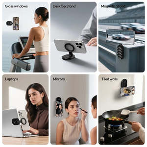 Ulanzi MA39 MagLock Suction Cup Phone Holder Foldable Rotatable 3-in-1 Multifunctional Phone Support <strong>Stand</strong> for <strong>iPhone</strong> - Product Image 2