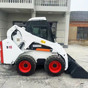 Minicargadora Original S18 de Bajo Precio, Cargadora de Ruedas de 2 y 3 Toneladas, Minicargadora de Dirección Deslizante de Segunda Mano en Venta, Certificación CE, con Martillo Hidráulico - Product Image 6