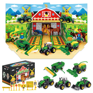 OEM/ODM Großhandel Maßgefertigte 3D Mini Druckguss Flugzeug- & Automodelle Set Jungen Simulations-Technik-Autospielzeug mit Papierbox - Product Image 3