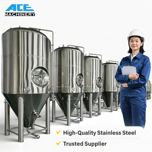 Tanques de Fermentación de 500 Litros 5BBL, Fermentador Cónico de Cerveza de 500 Litros, Equipo de Elaboración de Cerveza de Acero Inoxidable de 500L con PID, Planta de Elaboración de Cerveza - Product Image 4