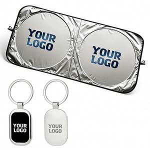 Protector de Parabrisas Plegable al por Mayor con Logotipo Personalizado, Parasol para Coche con Protección UV, Regalo Promocional para Concesionarios de Automóviles - Product Image 1