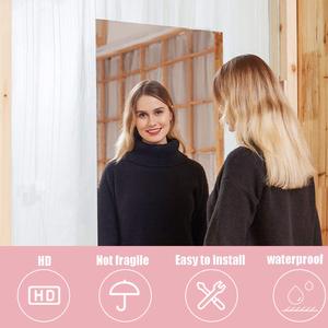 <span class=keywords><strong>Miroir</strong></span> stickers muraux décoration auto-adhésif <span class=keywords><strong>miroir</strong></span> sticker mural papiers peints/revêtement mural - Product Image 3