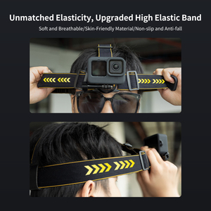 Từ Có Thể Điều Chỉnh Phát Hành Nhanh Chóng Headband Khung Khai Thác Vành Đai Đa-Góc Chuyển Đổi Dây Đeo Đầu Gắn Kết Cho <span class=keywords><strong>GoPro</strong></span> - Product Image 5