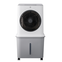 Refroidisseur d'air évaporatif portable avec fonction d'humidification Économie d'énergie Conception détachable pour utilisation en camping-car