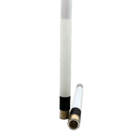 OEM ODM 109mm Cônes à rouler en papier naturel de qualité supérieure avec embout en verre, logo personnalisé, combustion lente et douce, emballage en boîte et tube