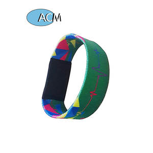 Pulsera RFID Reutilizable Impermeable de Control de Acceso de 125 kHz/UHF ISO <span class=keywords><strong>15693</strong></span> con Impresión Personalizada Premium - Product Image 2