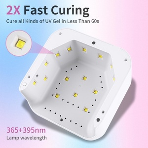 Best Sell Portable <b>Plug</b>-<b>in</b> Mini Nail Gel Curing Machine 48W UV LED Nail <b>Light</b> with Quick Dry Power Supply - Product Image 5