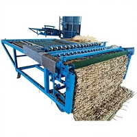 Machine à tisser les tapis en paille, machine à fabriquer des tapis en jonc pour paille de blé, maïs, riz, sorgho, coques de maïs, jonc de chèvre, roseau et autres matières.