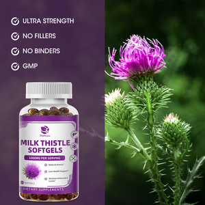 Suplemento <span class=keywords><strong>de</strong></span> <span class=keywords><strong>Cardo</strong></span> Mariano |   LUKAREE |   Adulto |   120 Cápsulas |   Extracto <span class=keywords><strong>de</strong></span> Alta Potencia |   Vegetariano Sin OMG Sin Gluten |   Hueso Mejorado - Product Image 2