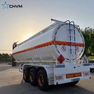 Haute Qualité 40000 Litres 5000 Gallon 40CBM Diesel Pétrole Transport Semi Remorque 3 Essieux En Acier Pétrolier Vente - Product Image 4