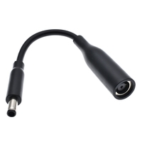 Câble d'alimentation CC, chargeur, adaptateur pour ordinateur portable, connecteur femelle 7,4*5,0 mm vers mâle à broche centrale 4,5*3,0 mm pour ordinateur portable Dell