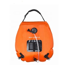 Bâche en PVC multifonctionnelle 15L 20L Douche solaire de camping en plein air avec thermomètre - Product Image 3