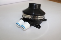 Station de lavage à main en plastique, pédale avec pompe à eau contrôlée pour toilettes mobiles, 1 pièce