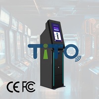 Meilleure Vente Vortex Pro Kiosque de Rédemption de Billets pour Salles d'Arcade, Distributeur de Cartes Cadeaux TICO sans Espèces, Machine de Distribution de Fonds, Version Anglaise Sportive, Garantie 1 An
