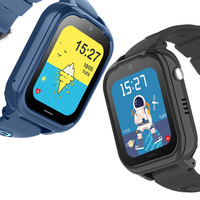 Reloj Inteligente Android con Tarjeta SIM, Llamada de Emergencia SOS, Videollamada, Juego de Matemáticas, Rastreador GPS, Reloj 4G, Reloj Inteligente para Niños con IA, Pantalla IPS, Silicona, IP67, Control Remoto