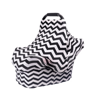 Multi-uso clásico negro de algodón blanco de asiento de coche de bebé lactancia materna enfermería - Product Image 3