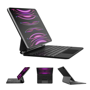 Funda para teclado de la mejor calidad <span class=keywords><strong>Magic</strong></span> F92 promocional para iPad Pro 13 pulgadas M4 PU ABS nuevo producto de larga vida útil al por mayor - Product Image 2