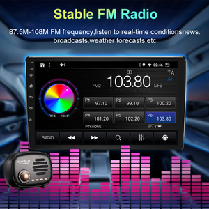 Radio de coche universal TS18 de 9 pulgadas, 2 + 32GB, reproductor de DVD y GPS con navegación automática, estéreo y doble Din - Product Image 4