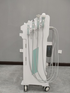 Dpl hydrodermabrasion mặt máy LCD hiển thị công nghệ siêu âm oxy máy bay phản lực Peel điều trị bong bóng chúng tôi/EU/UK/CN cắm da - Product Image 3