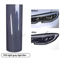 Film de protection pour phares de voiture NANOPPF Skylight Film Light Black TPU PPF 1.52*15m, film de protection pour phares de voiture, film TPU pour phares de voiture