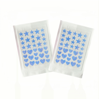 Patchs Hydrocolloïdes Éclatants ODM pour Boutons – Formes Étoile & Cœur – Dissimulant l'Acné et le Maquillage – Certifiés CE & ISO13485