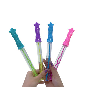 Giá cả phải chăng bán buôn nhà máy 24 cái phim hoạt hình sao bong bóng <span class=keywords><strong>Wand</strong></span> Set 4 màu sắc trẻ em bong bóng Blower đồ chơi cho Đảng ủng hộ chơi ngoài trời - Product Image 3