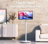 21,5 pulgadas Smart Mobile Tv Monitor de pantalla táctil portátil Full Hd 1920*1080 Android 13 Monitores Lcd
