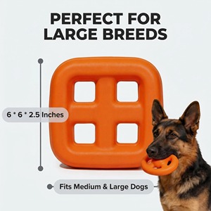 Jouets pour chiens personnalisés indestructibles, jouet à mâcher durable pour les chiens agressifs, sûr, non toxique, en caoutchouc naturel, OEM ODM - Product Image 3
