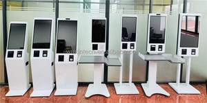 เครื่องชำระเงินแบบหยอดเหรียญ WUXIN Totem สำหรับร้านอาหาร ตู้สั่งอาหารอัตโนมัติ หน้าจอสัมผัส ตั้งพื้นในร่ม พร้อม SDK และเครื่องอ่านบาร์โค้ด - Product Image 2