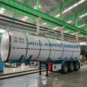 Tanque <span class=keywords><strong>de</strong></span> Almacenamiento <span class=keywords><strong>de</strong></span> Productos Químicos <span class=keywords><strong>de</strong></span> 35m3 con Remolque para Líquidos/Harina/Materiales a Granel, <span class=keywords><strong>Precio</strong></span> <span class=keywords><strong>de</strong></span> Fábrica - Product Image 5