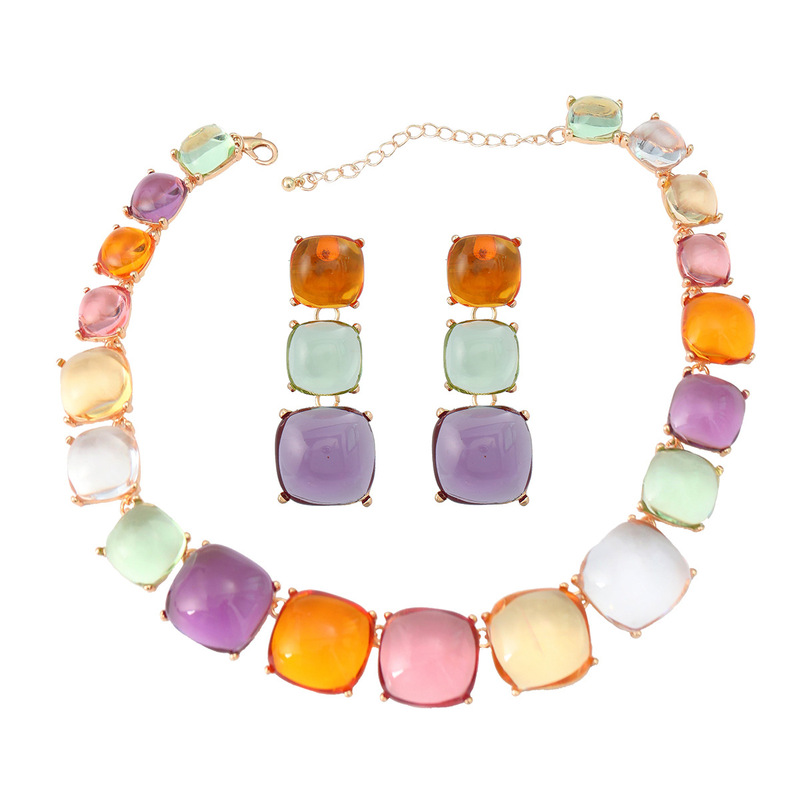 Manufacturers Direct Bride Rhinestone Simple Necklace