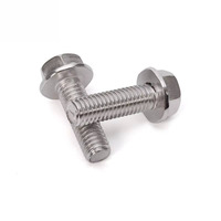 Outils de quincaillerie Steeltreks, fixations, boulons, nouvelle vente en gros d'usine, vis à tête hexagonale DIN6921, bride avec filetage complet, boulons