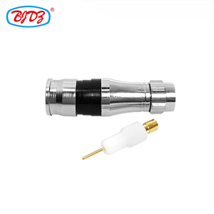 Компрессионный разъем F-типа (штекер) для коаксиального кабеля RG11, в наличии на складе - Product Image 3