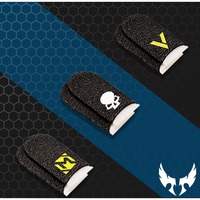 Manchons de jeu en fibre d'argent, absorbants et antidérapants, offrant une sensation soyeuse pour une manipulation fluide.