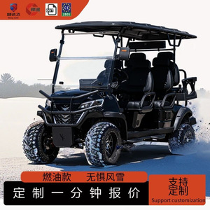 Shengdafei Fuel Powered <b>Golf</b> Cart 4 Wheels 350km Range Durable Modern Style - Product Image 4