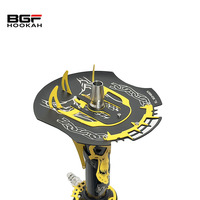 Livraison rapide bonne qualité boîte-cadeau coloré 50CM APOCALYPSE 4x4 El Bomber narguilé Shisha ensemble sans bouteille