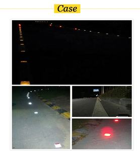 Reflector Prismático Blanco de Alta Intensidad para Carreteras, 100x100mm, Lente PMMA, Señalización de Tráfico Urbano, Estacionamiento, Luz de Advertencia, 300m - Product Image 5