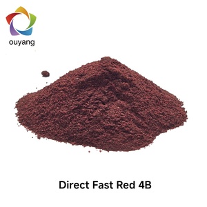 Vendita Diretta di Fabbrica, Polvere Colorante Rossa 4B Idrosolubile ad Alta Resistenza al Colore, per Tintura di Tessuti in Cotone - Product Image 1
